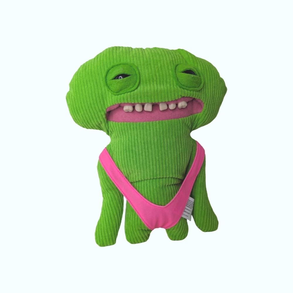 "Vacay Vibes" Fuggler Smiley O'Riley Borat Green Ugly Dolls